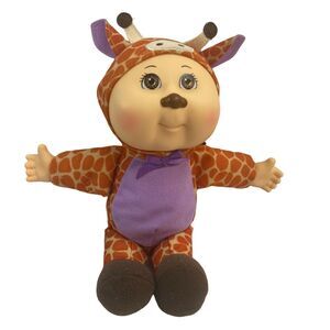 CPK Cabbage Patch Kids Cuties 10" Serena Giraffe Doll Zoo Friends